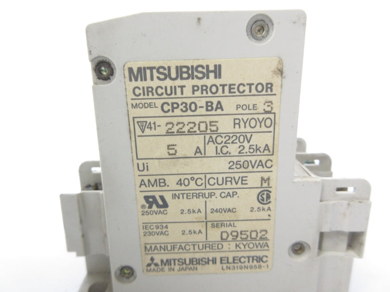 MITSUBISHI CP30-BA3P5 220VAC 5A UNMP