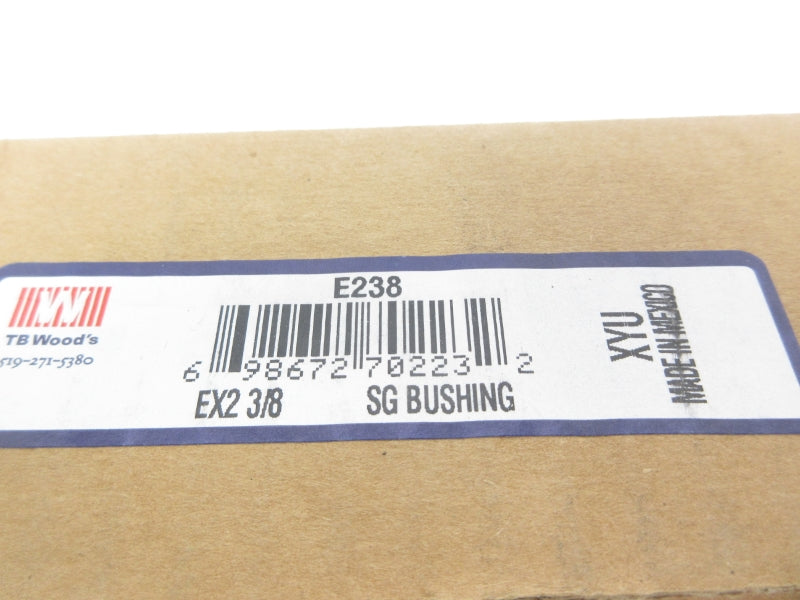 TB WOODS E238 3/8" NSFS