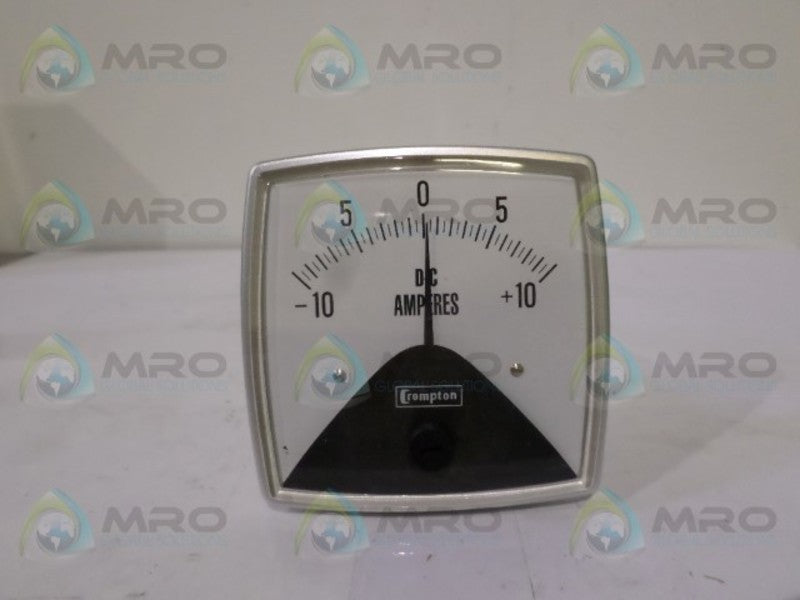 CROMPTON 016-01CA-NGNG PANEL METER -10-+10 DC AMPS  NSMP