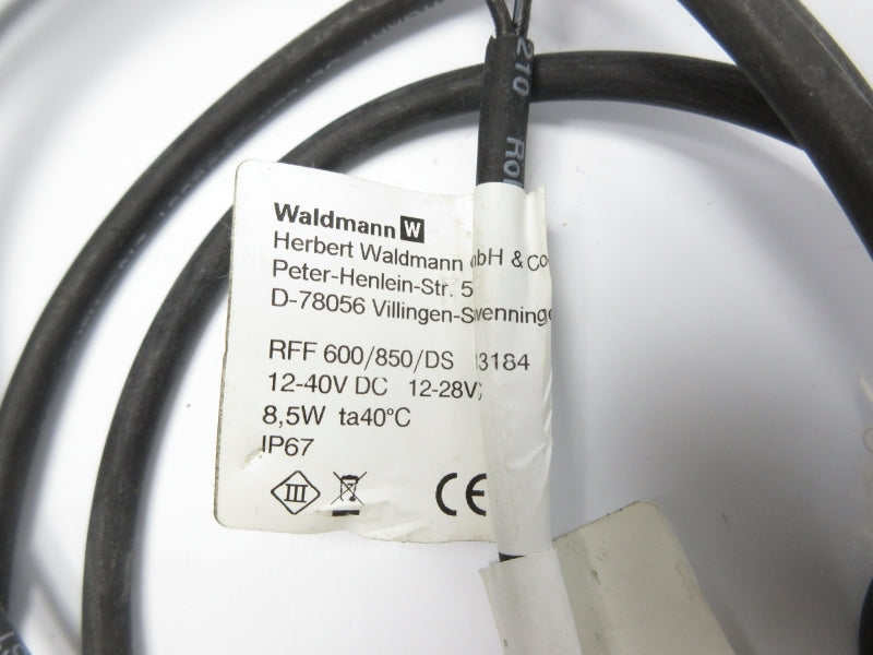 WALDMANN RFF600/850/DS 12-40VDC NSNP