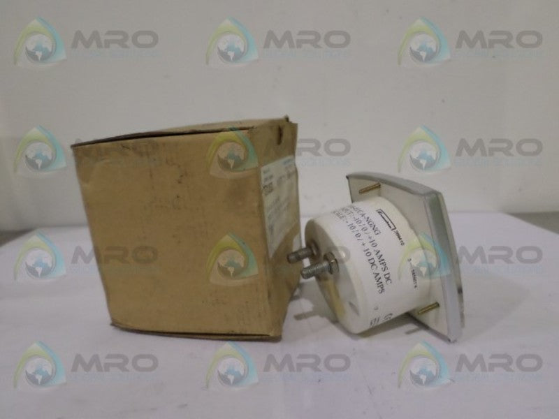 CROMPTON 016-01CA-NGNG PANEL METER -10-+10 DC AMPS  NSMP