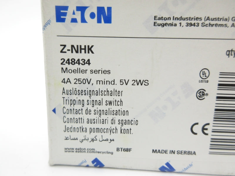 EATON Z-NHK 250V 4A NSMP