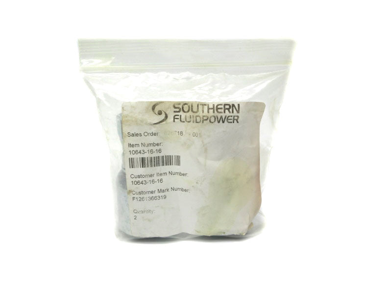 SOUTHERN FLUIDPOWER 10643-16-16 (PKG OF 2) NSMP