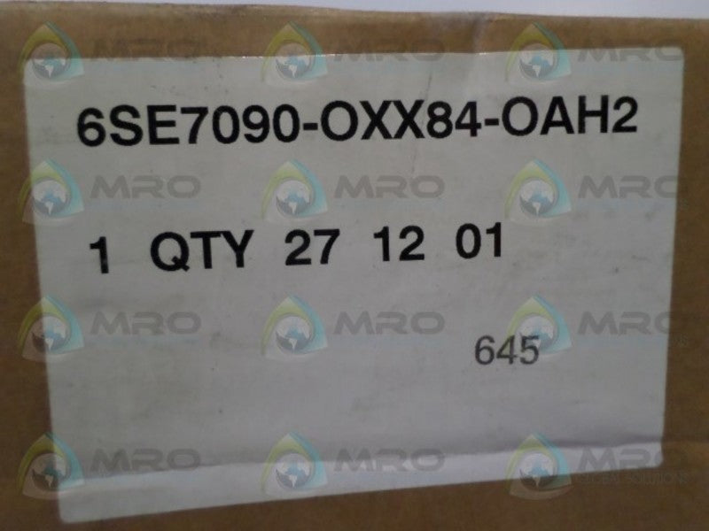 SIEMENS 6SE7090-OXX84-OAH2  NSMP