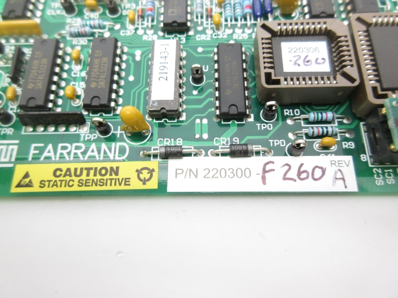 FARRAND 220300-F260 REV. A UNMP