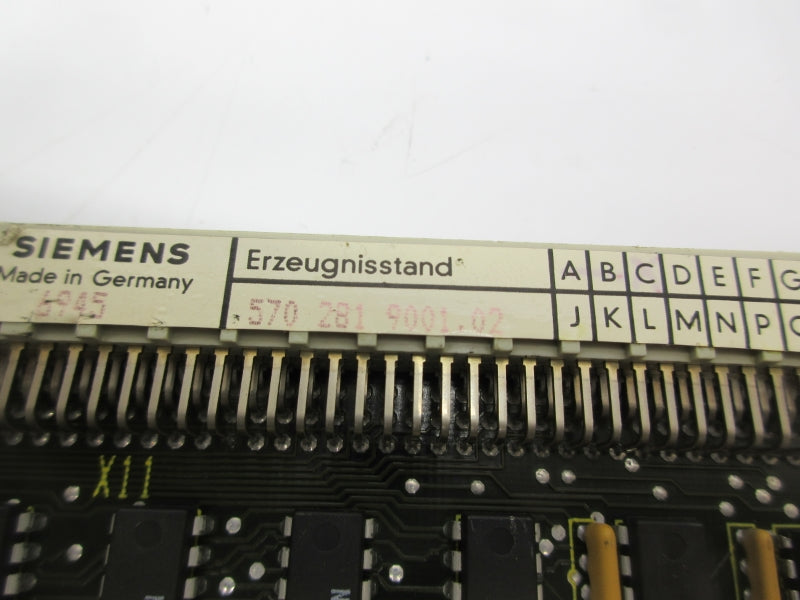 SIEMENS 5702819001.02 UNMP