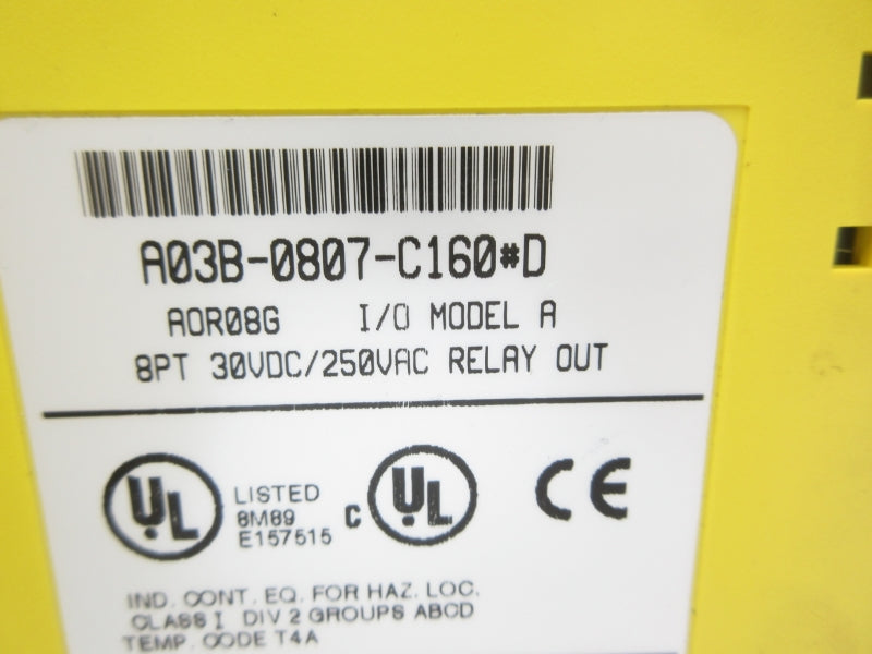 FANUC A03B-0807-C160#D 250VAC UNMP