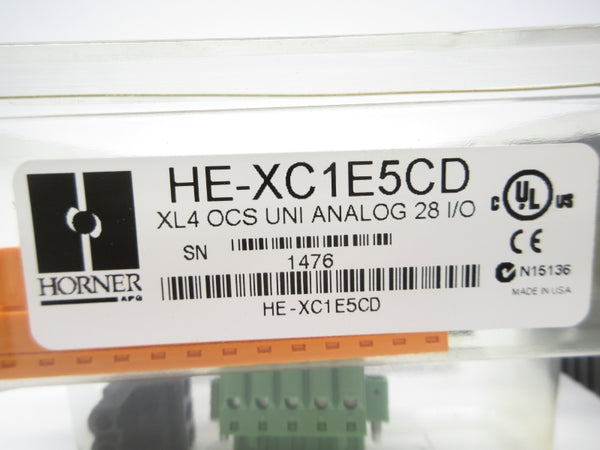 HORNER HE-XC1E5CD 10-30VDC NSMP