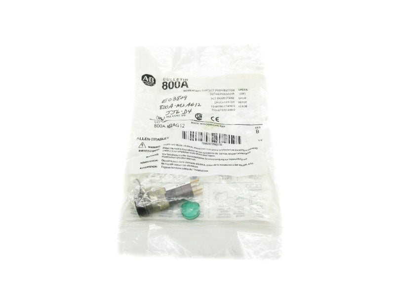 ALLEN BRADLEY 800A-M2AG12 SER. B NSMP