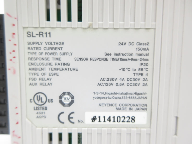 KEYENCE SL-R11 24VDC UNMP