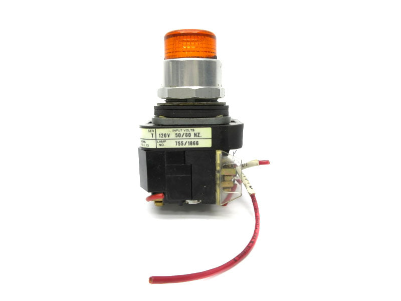 ALLEN BRADLEY 800T-PT16A SER. T 120V UNMP