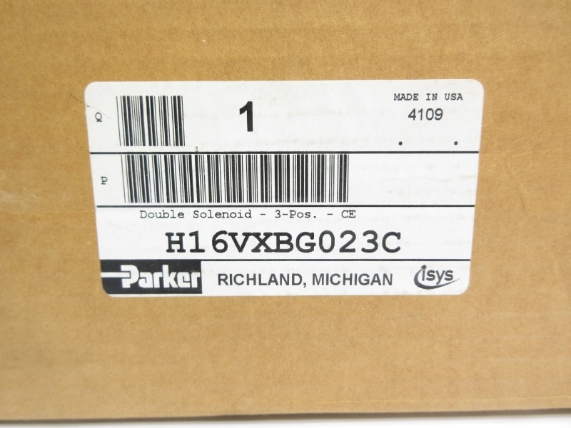 PARKER H16VXBG023C 120VAC 145PSI NSMP