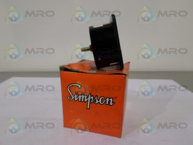 SIMPSON 27 PANEL METER 0-30AMPS  NSMP
