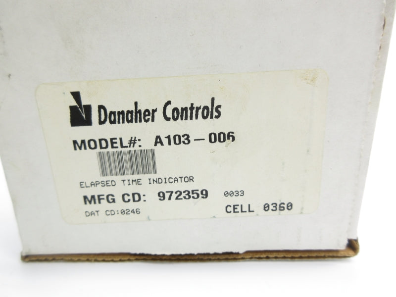 DANAHER CONTROLS A103-006 NSMP