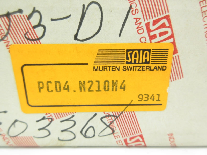 SAIA PCD4.N210M4 24VDC NSMP