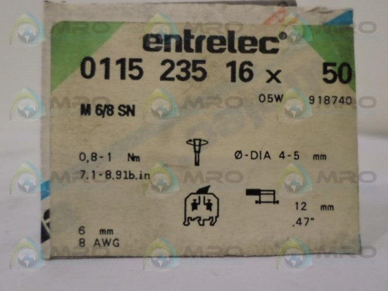 ENTRELEC 011523516 TERMINAL BLOCK  NSNP