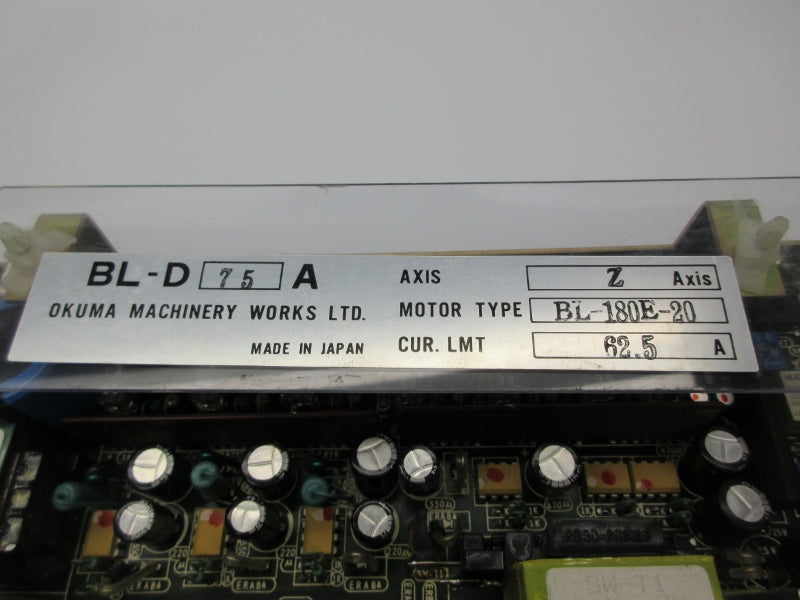 OKUMA BL-D75A 62.5A UNMP