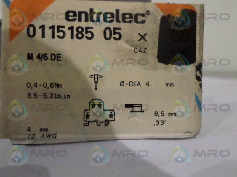 ENTRELEC 011518505 TERMINAL BLOCK  NSNP