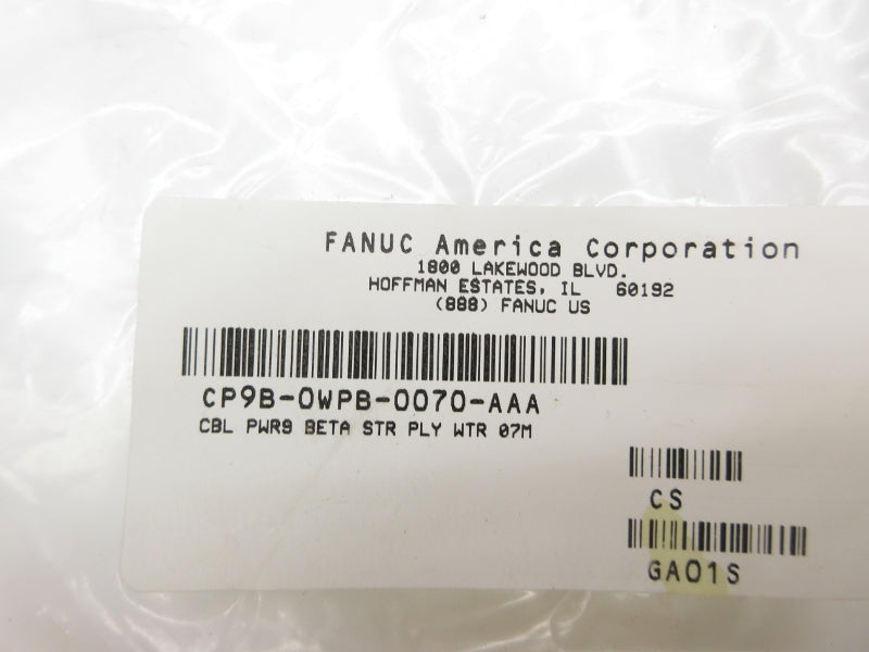 FANUC CP9B-0WPB-0070-AAA NSMP