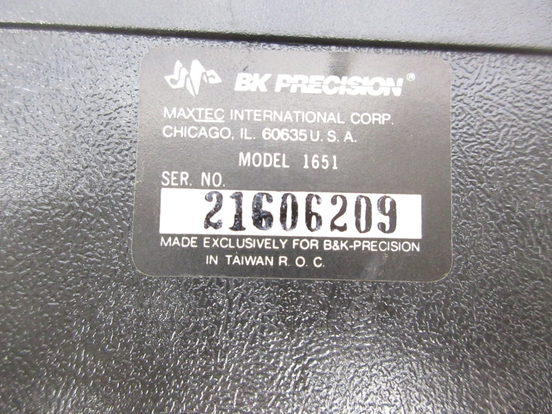 BK PRECISION 1651 UNMP