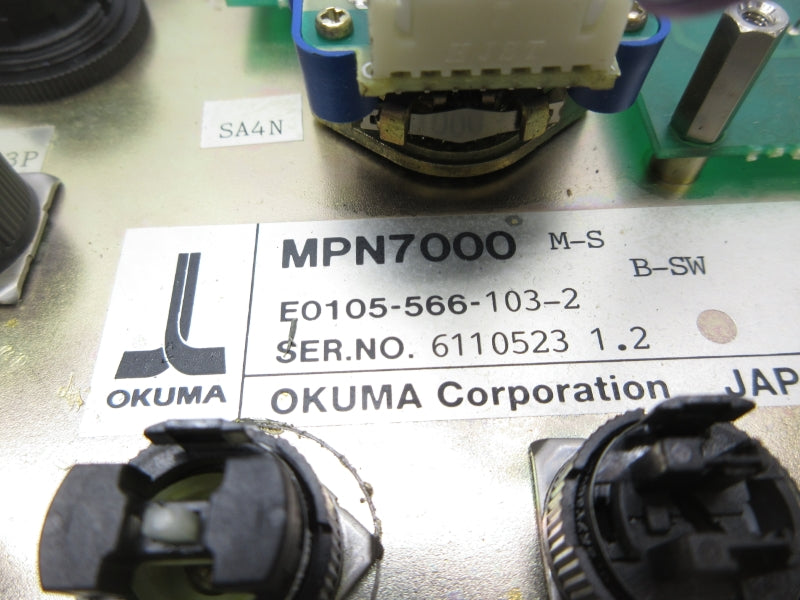 OKUMA E0105-566-103-2 UNMP
