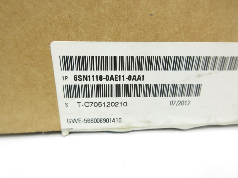 SIEMENS 6SN1118-0AE11-0AA1 NSMP