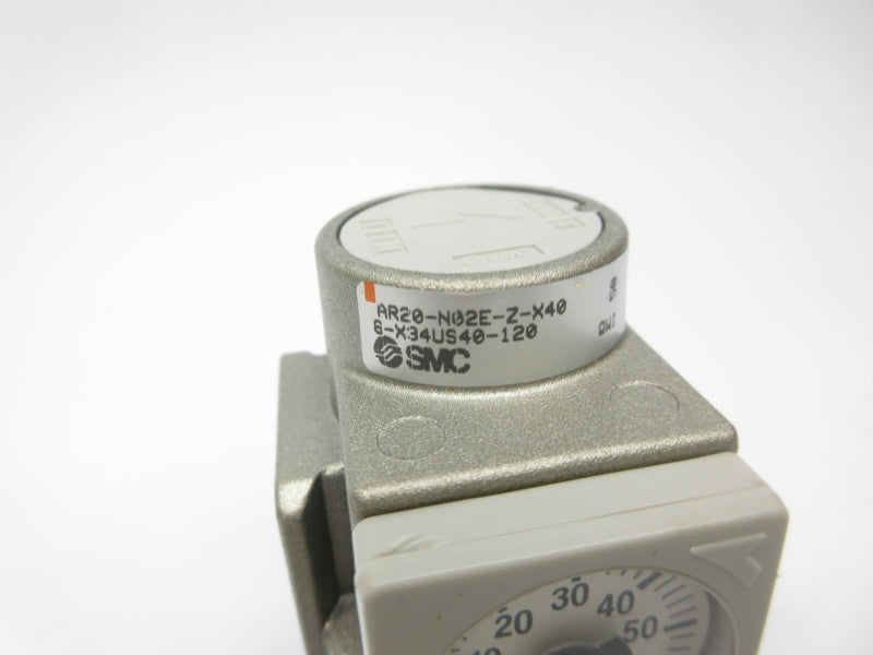 SMC AR20-N02E-Z-X406-X34US40-120 0-60PSI NSNP