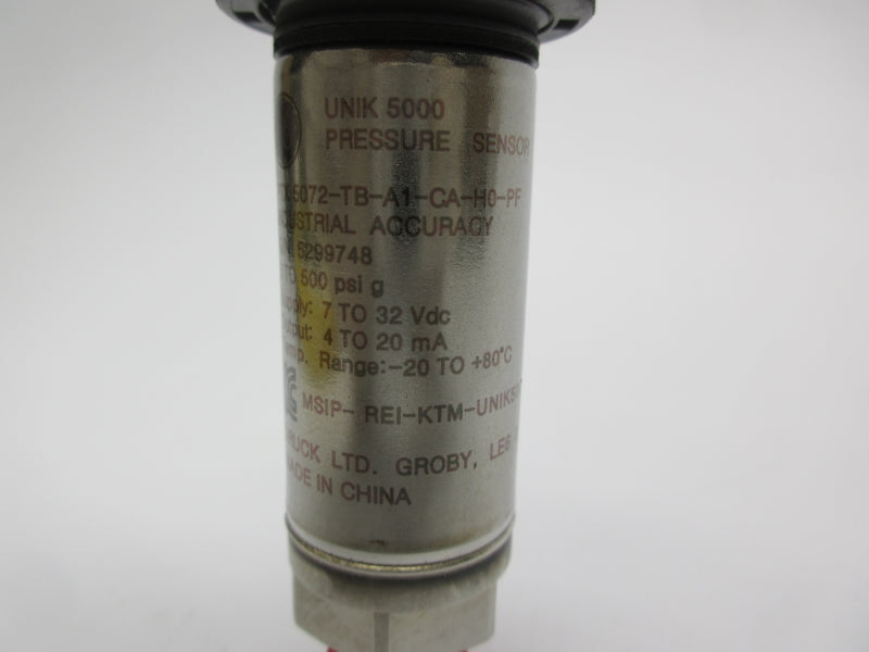 GENERAL ELECTRIC PTX5072-TB-A1-CA-H0-PF 7-32VDC 500PSI -20/+80°C NSNP