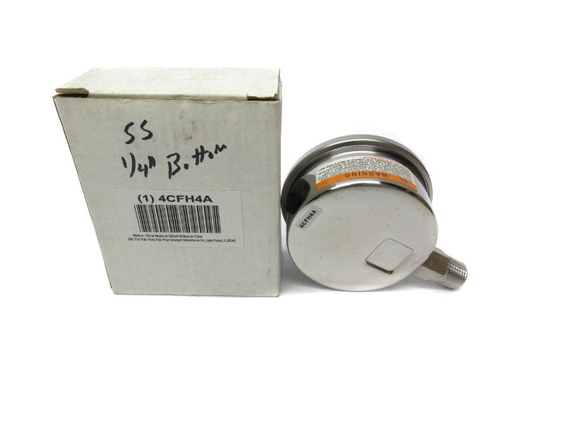 GRAINGER 4CFH4A 0-100PSI NSMP