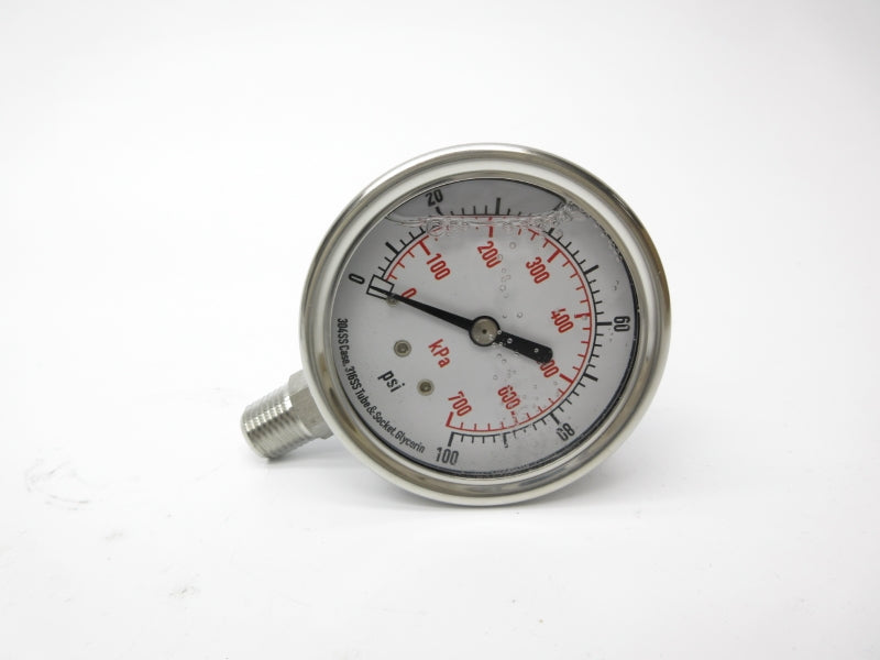 GRAINGER 4CFH4A 0-100PSI NSMP