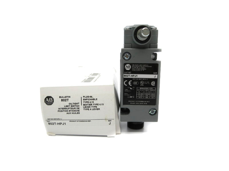 ALLEN BRADLEY 802T-HPJ1 SER. J 120-300VAC 60A (WH) NSMP