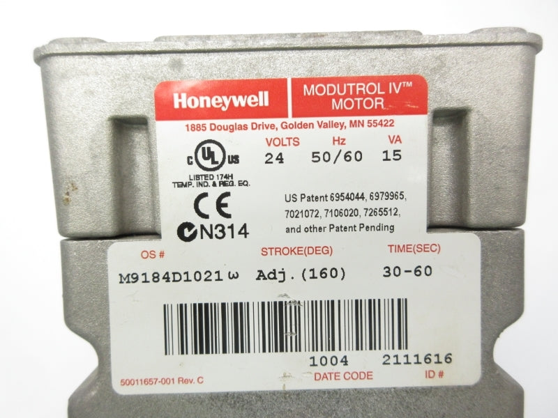 HONEYWELL M9184D1021 24V 30-60S (AS PICTURED) UNMP