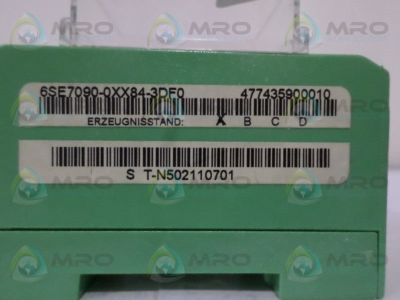 SIEMENS 6SE7090-0XX84-3DF0 ANALOG TACH-INTERFACE NSNP
