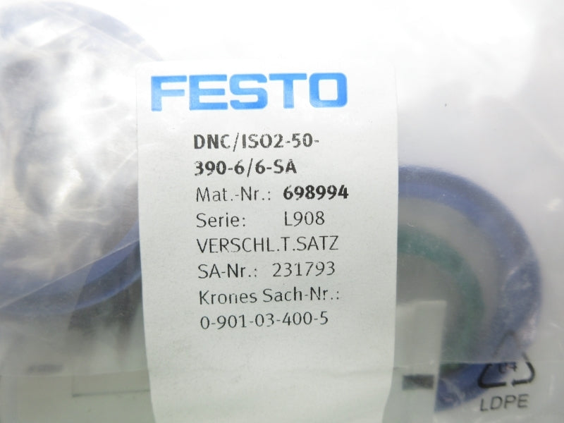 FESTO DNC/ISO2-50-390-6/6-SA 698994 NSMP