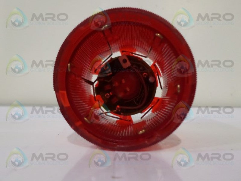 SIEMENS 8WD4-340-1BB RED FLASHING SIGNAL COLUMN NSNP