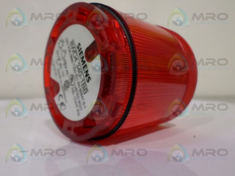 SIEMENS 8WD4-340-1BB RED FLASHING SIGNAL COLUMN NSNP