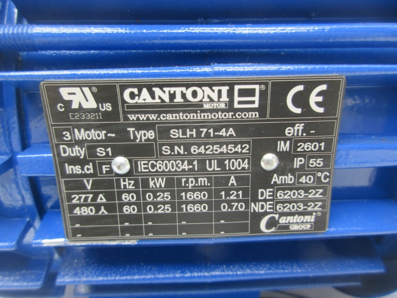 CANTONI SLH71-4A 277V 1.21A NSNP