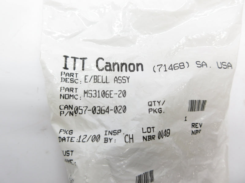ITT CANNON 057-0364-020 NSMP