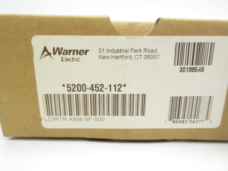 WARNER ELECTRIC SF-500 5200-452-112 90VDC NSMP