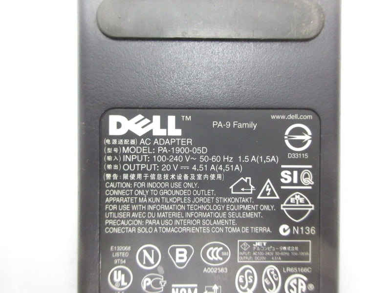 DELL PA-1900-05D 100-240V 1.5A UNMP
