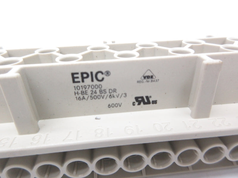 EPIC 10197000 H-BE24BSDR 500V 16A NSNP