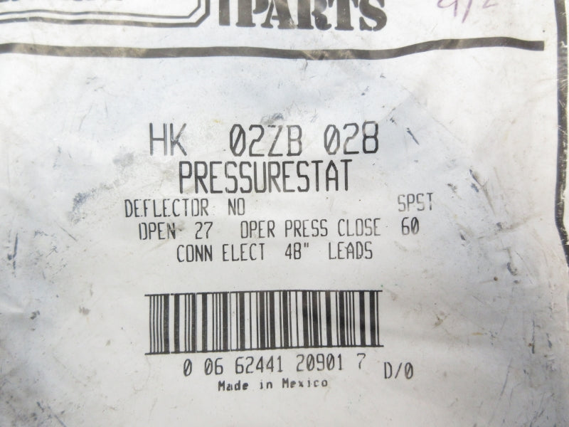 CARRIER HK02ZB028 NSMP