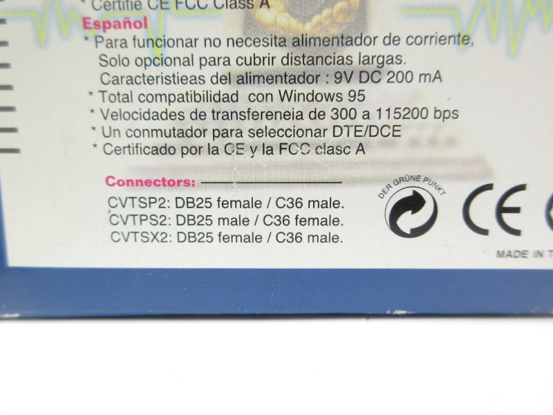 MAESTRO CVTSP2 9VDC NSMP