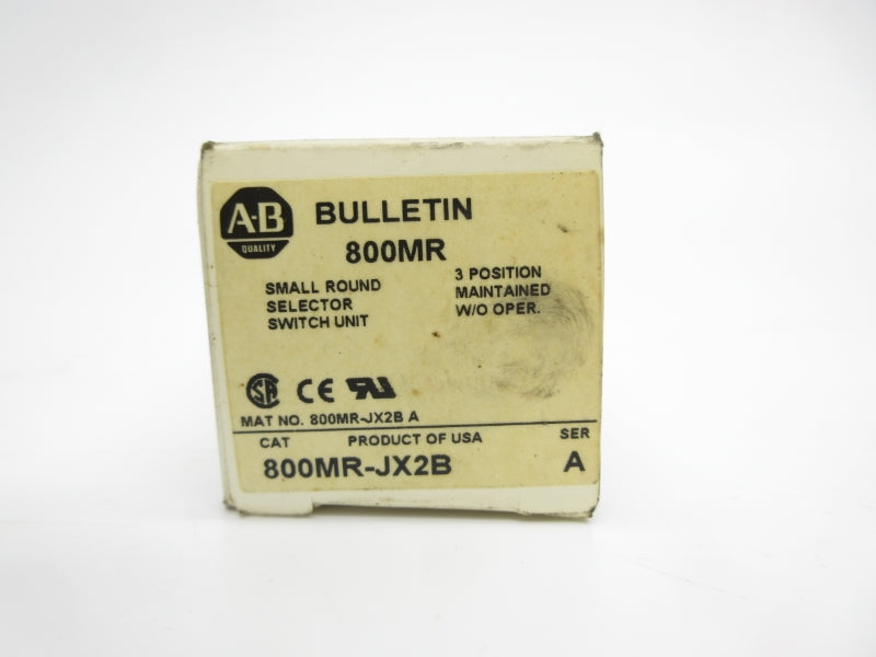 ALLEN BRADLEY 800MR-JX2B SER. A (WH) NSMP
