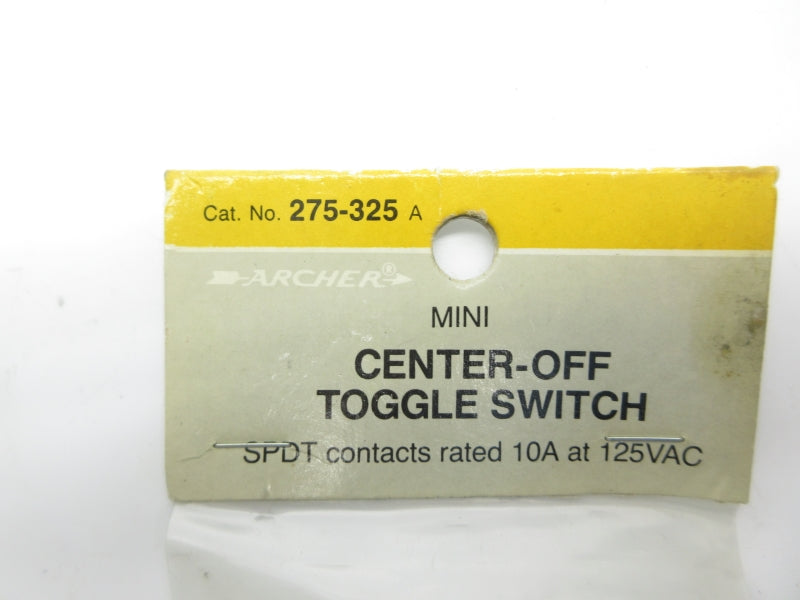 ARCHER 275-325 125VAC 10A NSMP