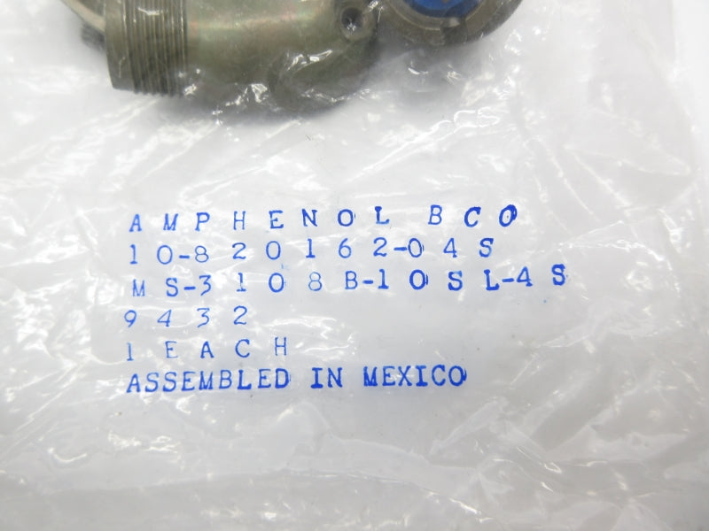 AMPHENOL MS-3108B-10SL-4S NSMP