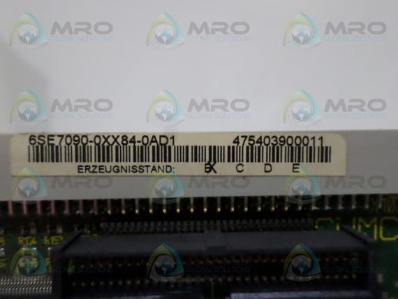 SIEMENS 6SE7090-0XX84-0AD1 CONTROL BOARD *NEW NO BOX*