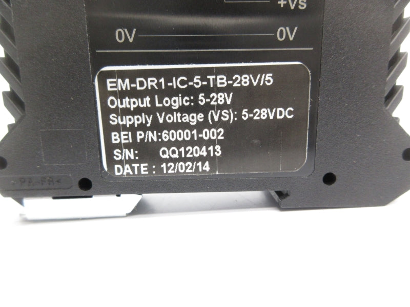 BEI ED-FR1-IC-5-TB-28V/5 60001-002 5-28V NSNP