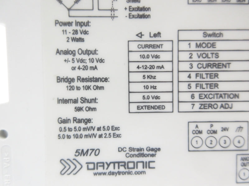 DAYTRONIC 5M70 11-28VDC NSNP
