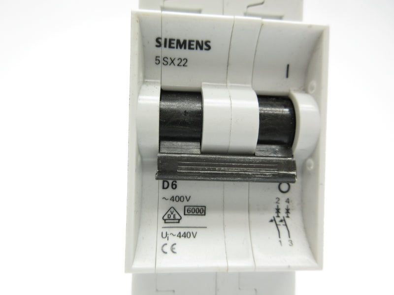 SIEMENS 5SX22D6 400V 6A NSNP